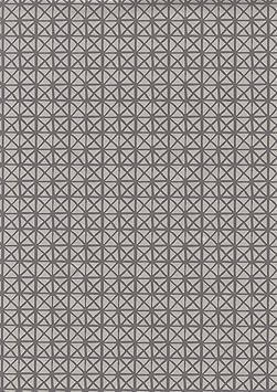 ecosoul 1,4m² Wachstuchtischdecke Andy anthrazit Breite 140cm Schutzdecke Wachstischdecke grau Leinen Prägung (Meterware)