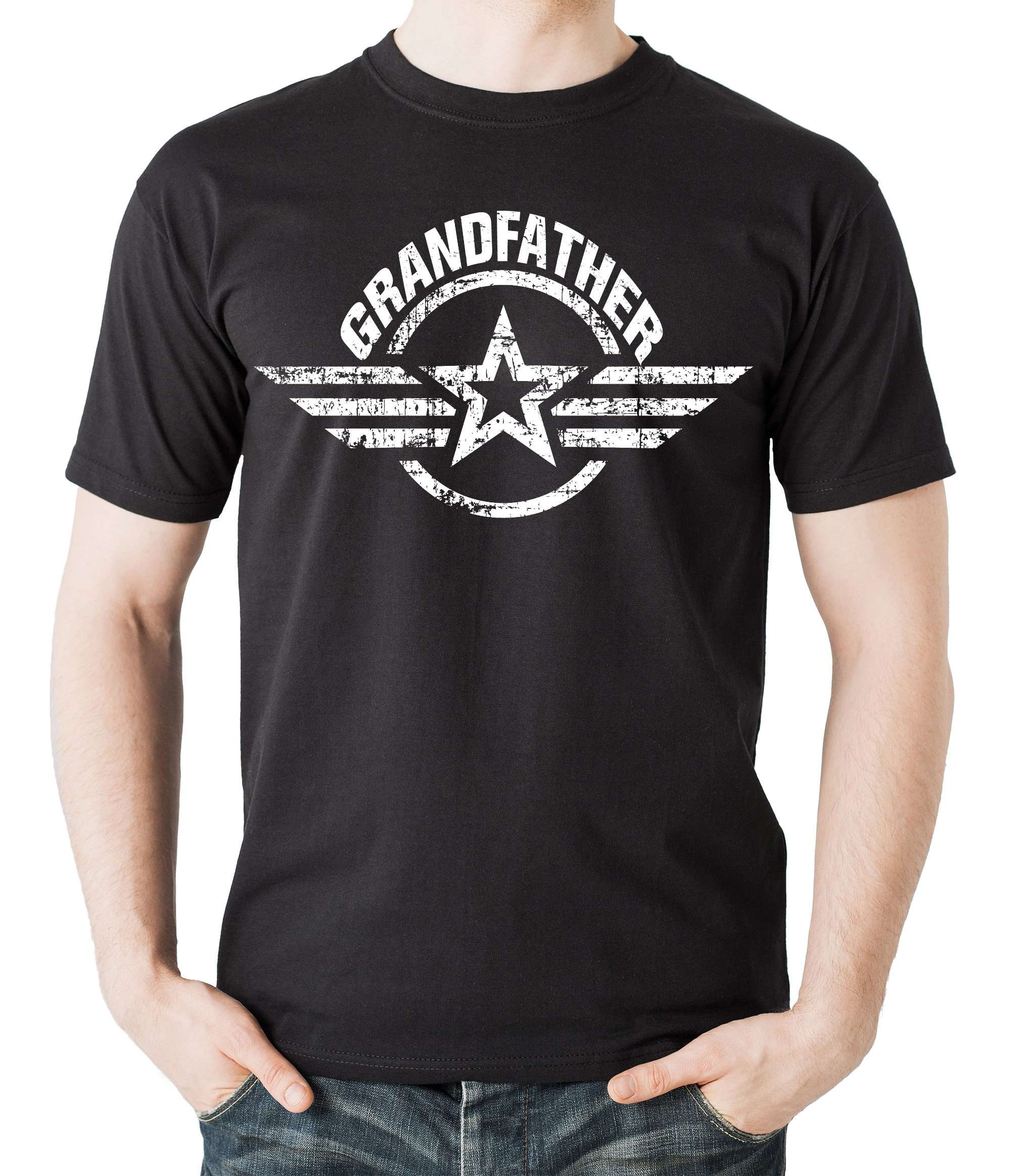 Milky Way Grandfather Granny Gift For Granfather T Shirt