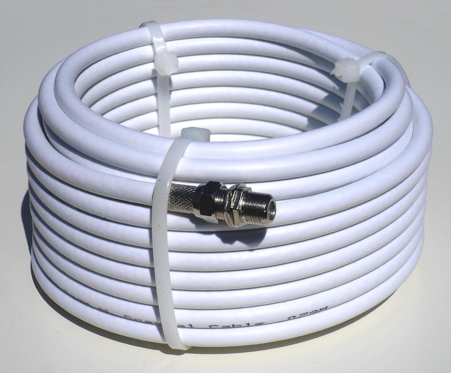 15m Satellite Cable Single White Extension Kit Amazon.co.uk Electronics