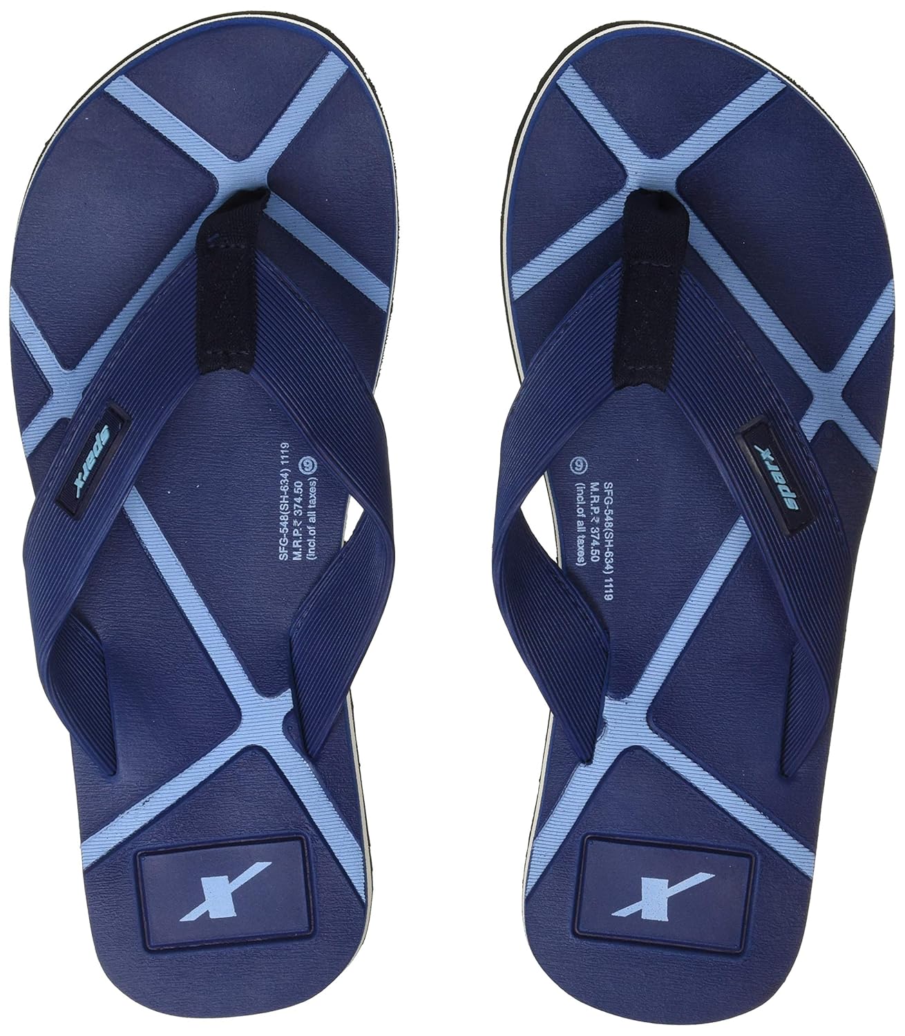 Buy Sparx Men Navy S. Blue Slippers8 UK (42 EU) (SF0548G_NVSB0008) at