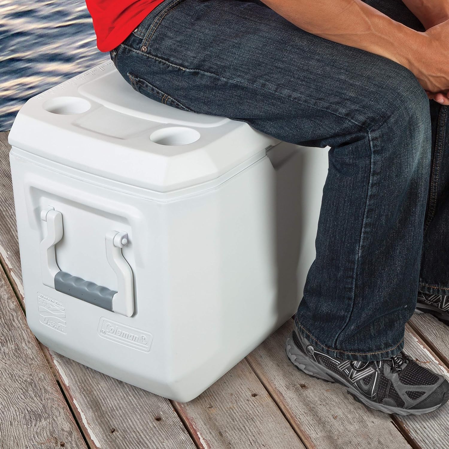 Coleman Coastal Xtreme Series Marine Portable Cooler , White, 70 Quart: Sports & Outdoors