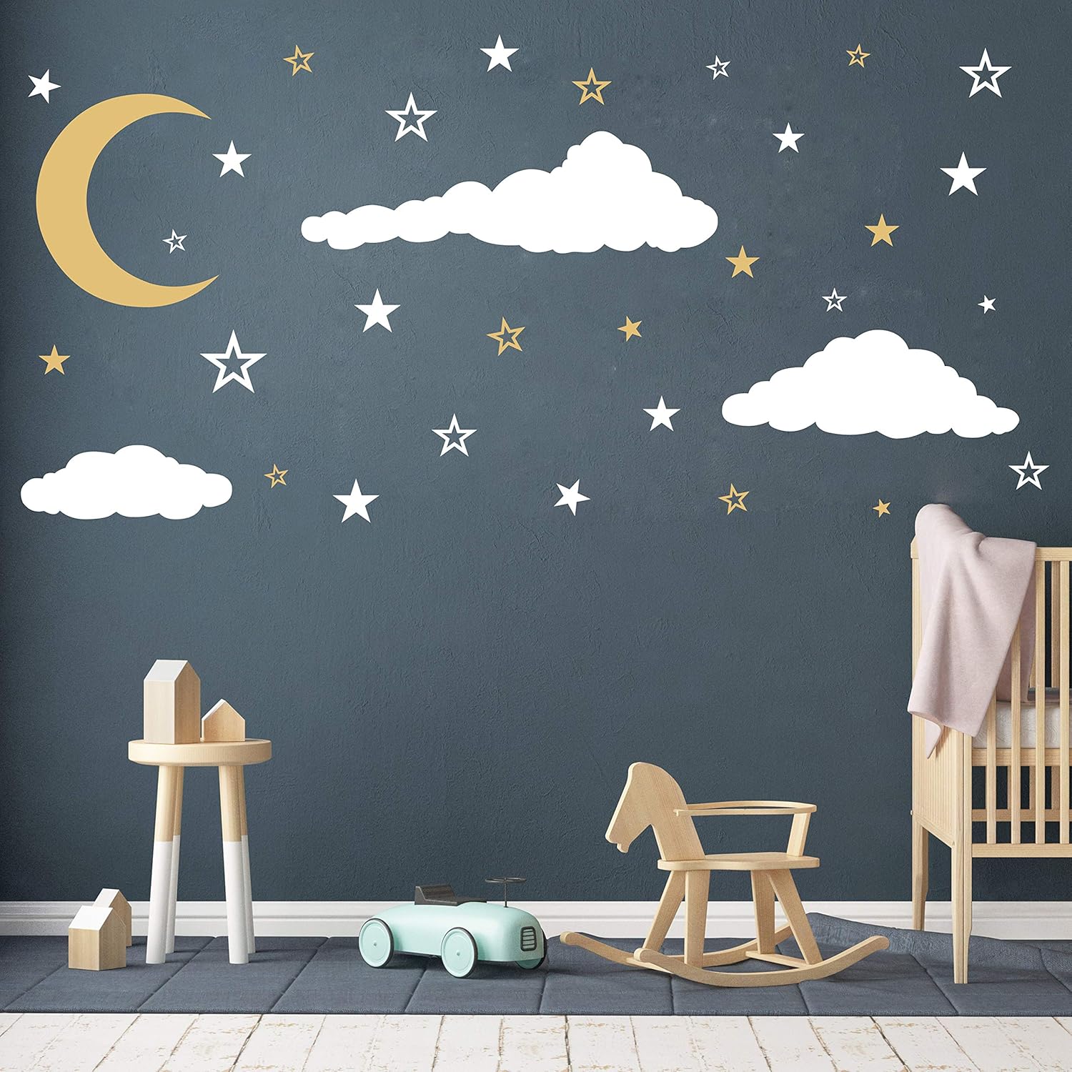 moon wall decor nursery