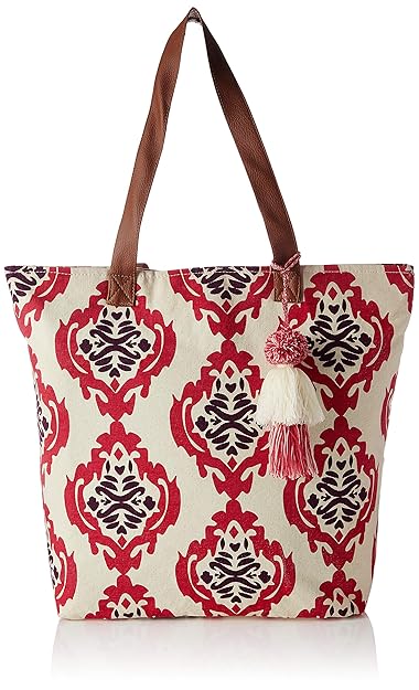 Kanvas Katha Womens Tote Bag (Multicolor)