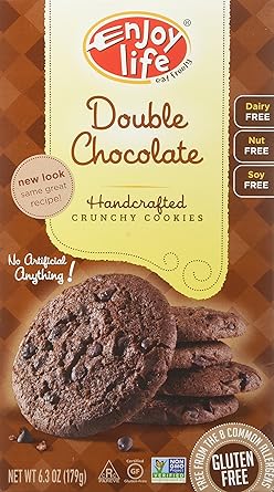 Enjoy Life Double Chocolate Crunchy Cookie 6 3 Ounce Amazon Com Grocery Gourmet Food