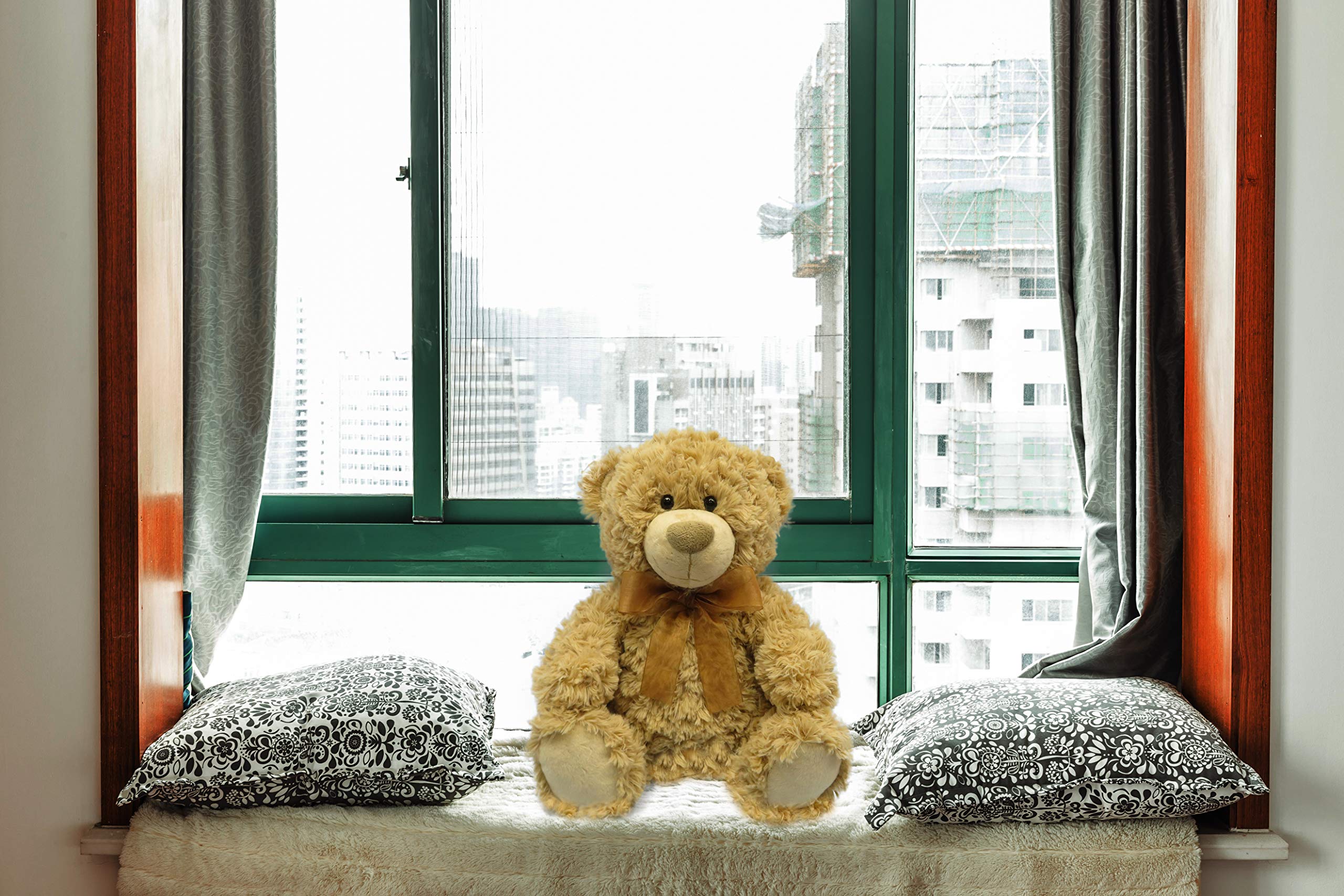 DORE Teddy Bear Stuffed Animal Plush Toys Cute Bear with Ribbon for Kids Brithday Gifts 7.8\