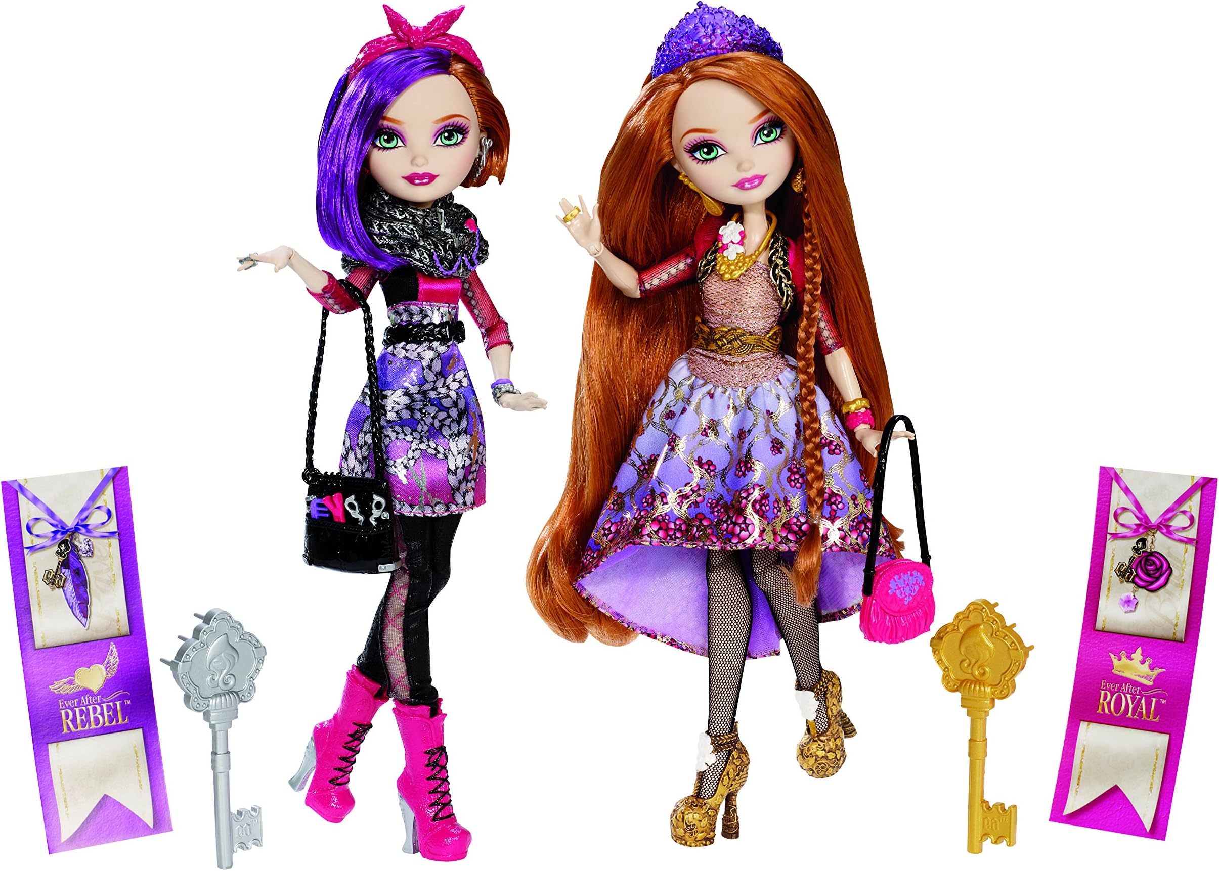 Ever After High Royal and Rebel Sisters (Twin Pack)