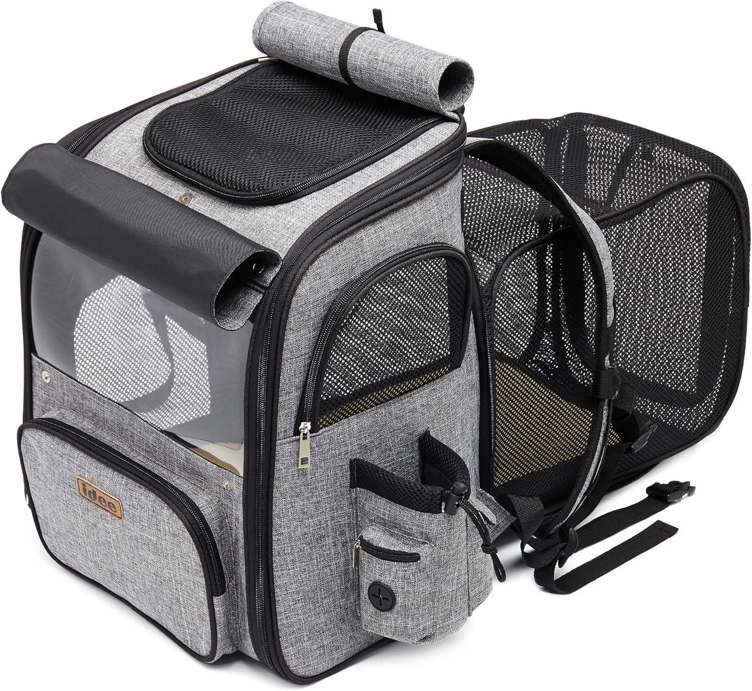 dog backpack with window