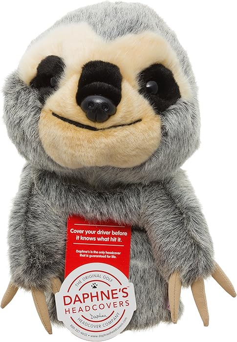 Daphne's Headcovers Sloth Golf Headcover