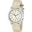Seiko Men's SNK803 Seiko 5 Automatic Watch with Beige Canvas Strap