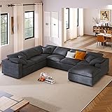 Eafurn Oversized Reversible Modular Sectional Sofa