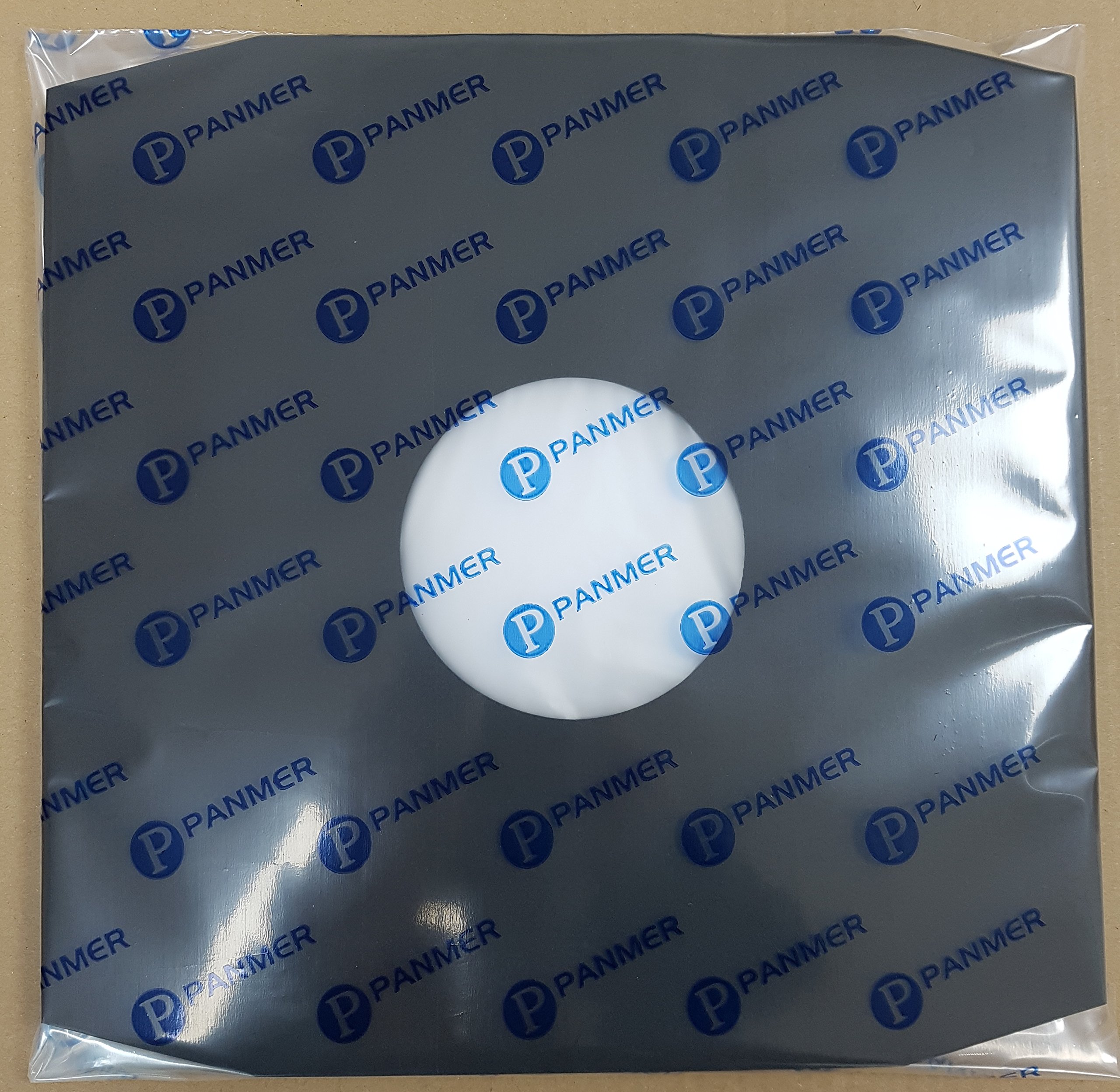 12" Black Polylined Record Inner Sleeves x 100