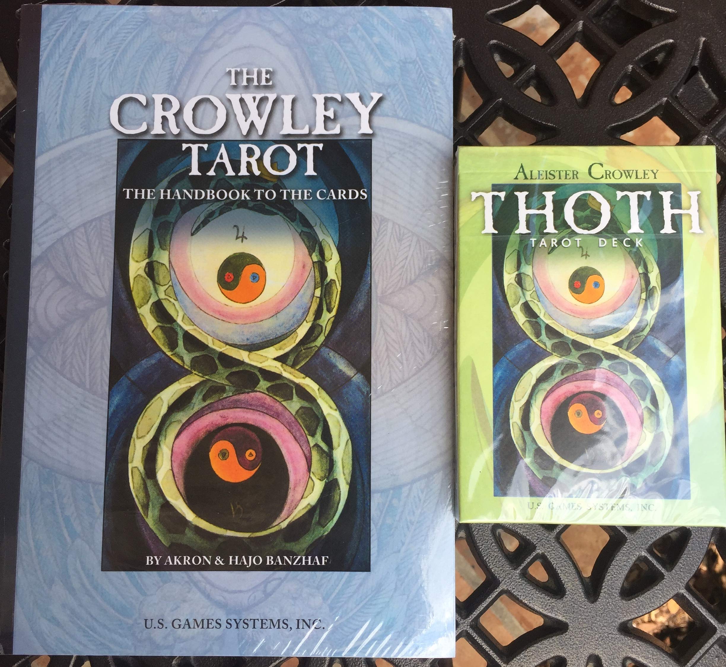 Crowley Thoth Tarot Deck Large & The Handbook Gift