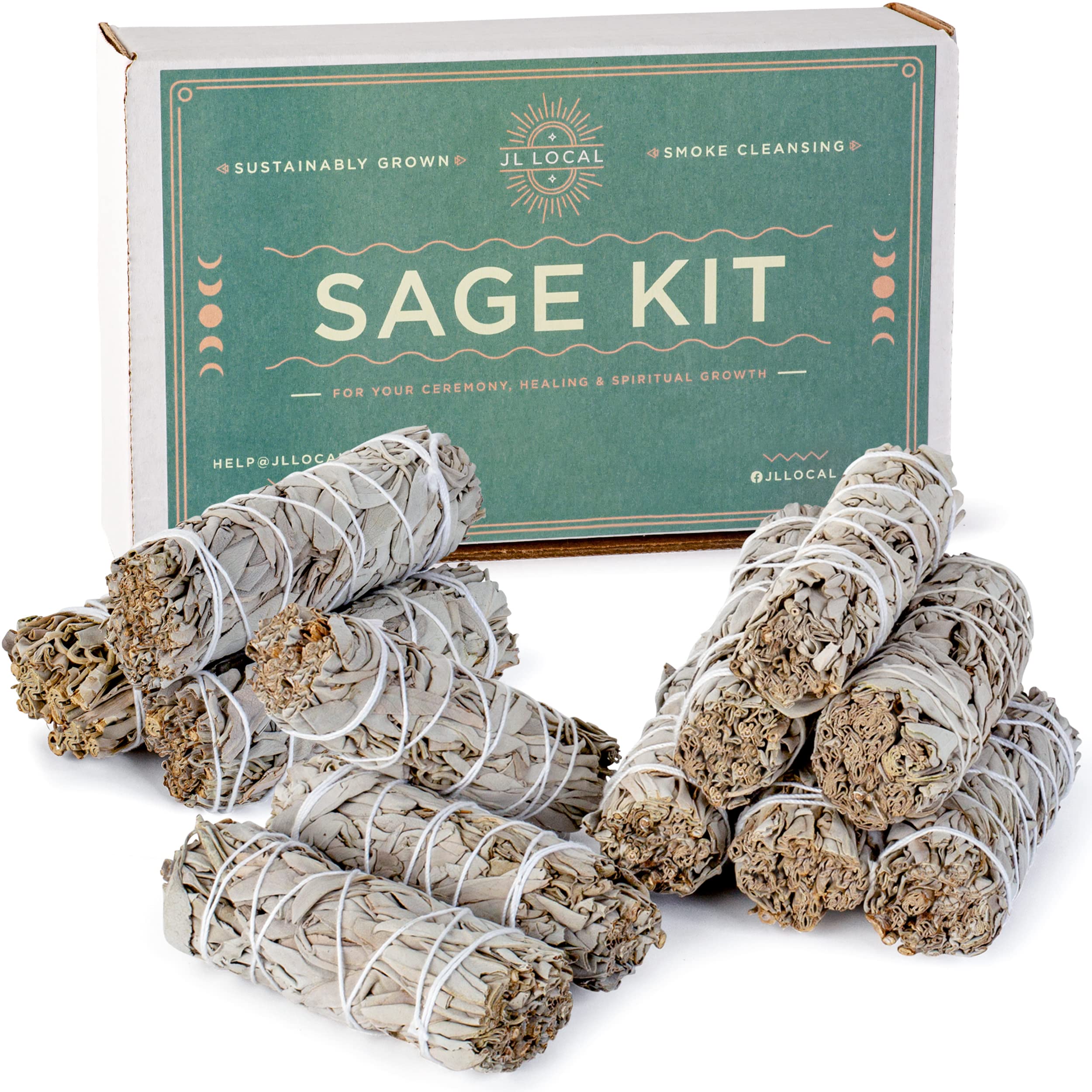 Handcrafted 4 Inch White Sage Sticks