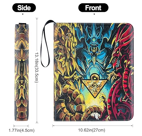 yugioh card holder binder Amazon.com: DRZERUI Card Binder for YuGiOh Cards main image 1
