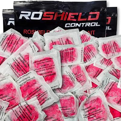 Roshield 60 Pack Pasta Bait Kit for Rodent Control 4 x 150g UK Made