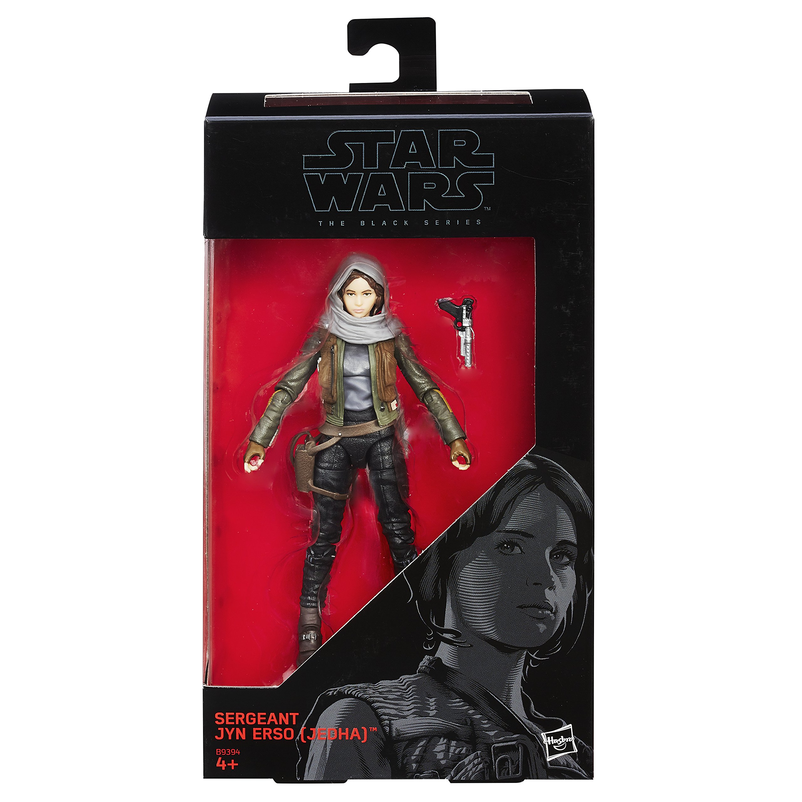 Star Wars B9394EL20 The Black Series Rogue One Sergeant Jyn Erso Figure