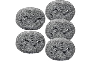 SMARINGWING 5PACK Steel Wool Fill Fabric DIY Kit for Mice Control, 13 Feet Coarse Wire Hardware Cloth, Mouse Gap Blocker Hole Filler for Block Holes, Wall Cracks, Pipeline, Siding, Vents in Garden House Garage