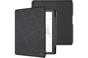 CoBak Case for Kindle Scribe - All New PU Leather Cover with Auto Sleep Wake Feature for Kindle Scribe 10.2" 2022 & 2024 Released with Pen Holder