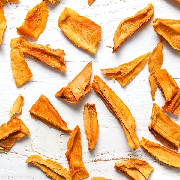 MADE IN NATURE ORGANIC DRIED MANGOES, NON-GMO, GLUTEN FREE, UNSULFURED, VEGAN SNACK, 3OZ (PACK OF 1), PACKAGING MAY VARY