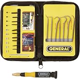 General Tools Pick and Screwdriver Set #63517 with Pouch