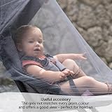 Zamboo Universal Mosquito Net for Pushchair Pram Buggy Travel Cot Grey view 6