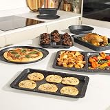 Salter Megastone Baking Tray Set of 2 Non-Stick Carbon Steel 37 cm view 5