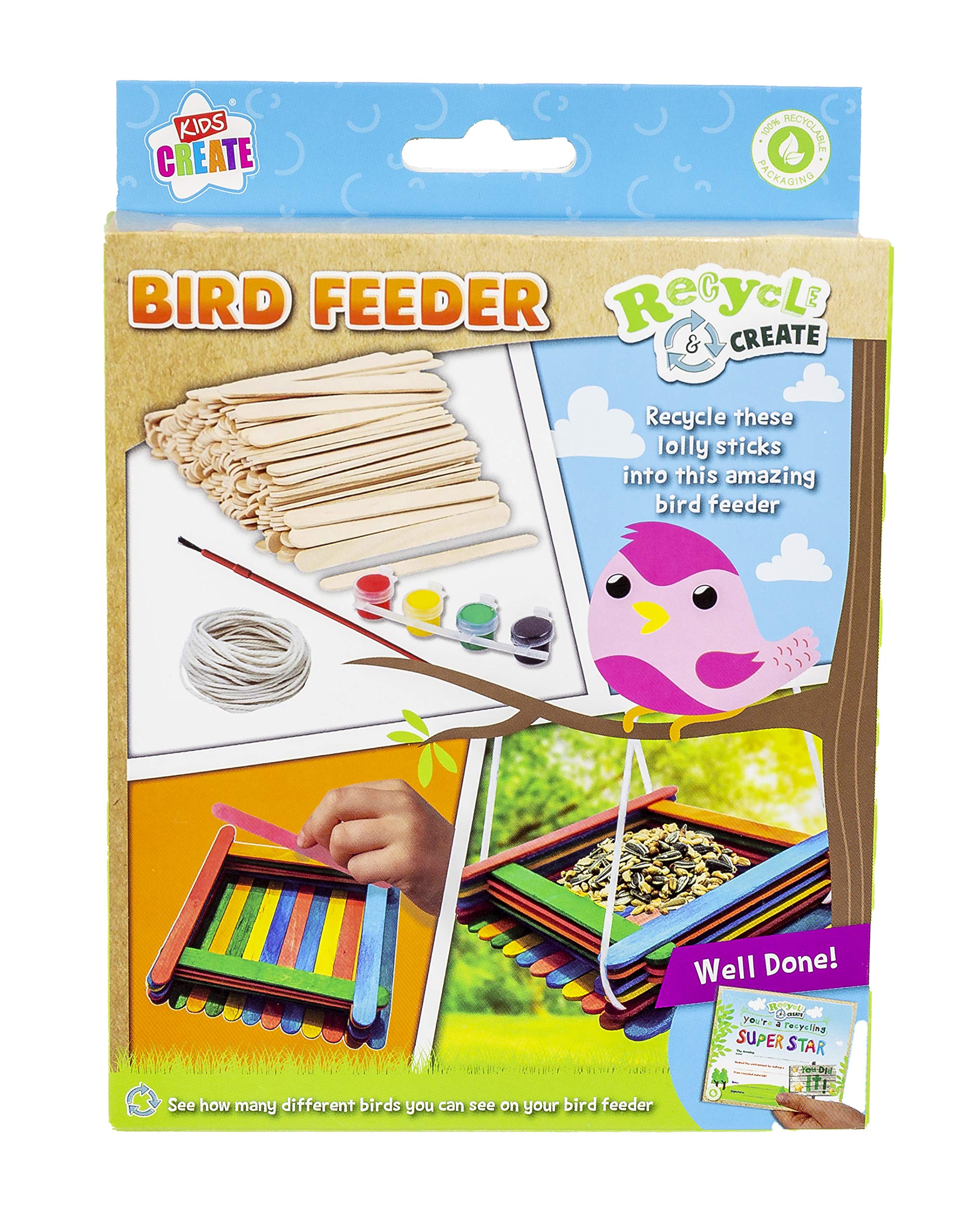 Kids Create ACT RECYCLED MYO BIRDFEEDER