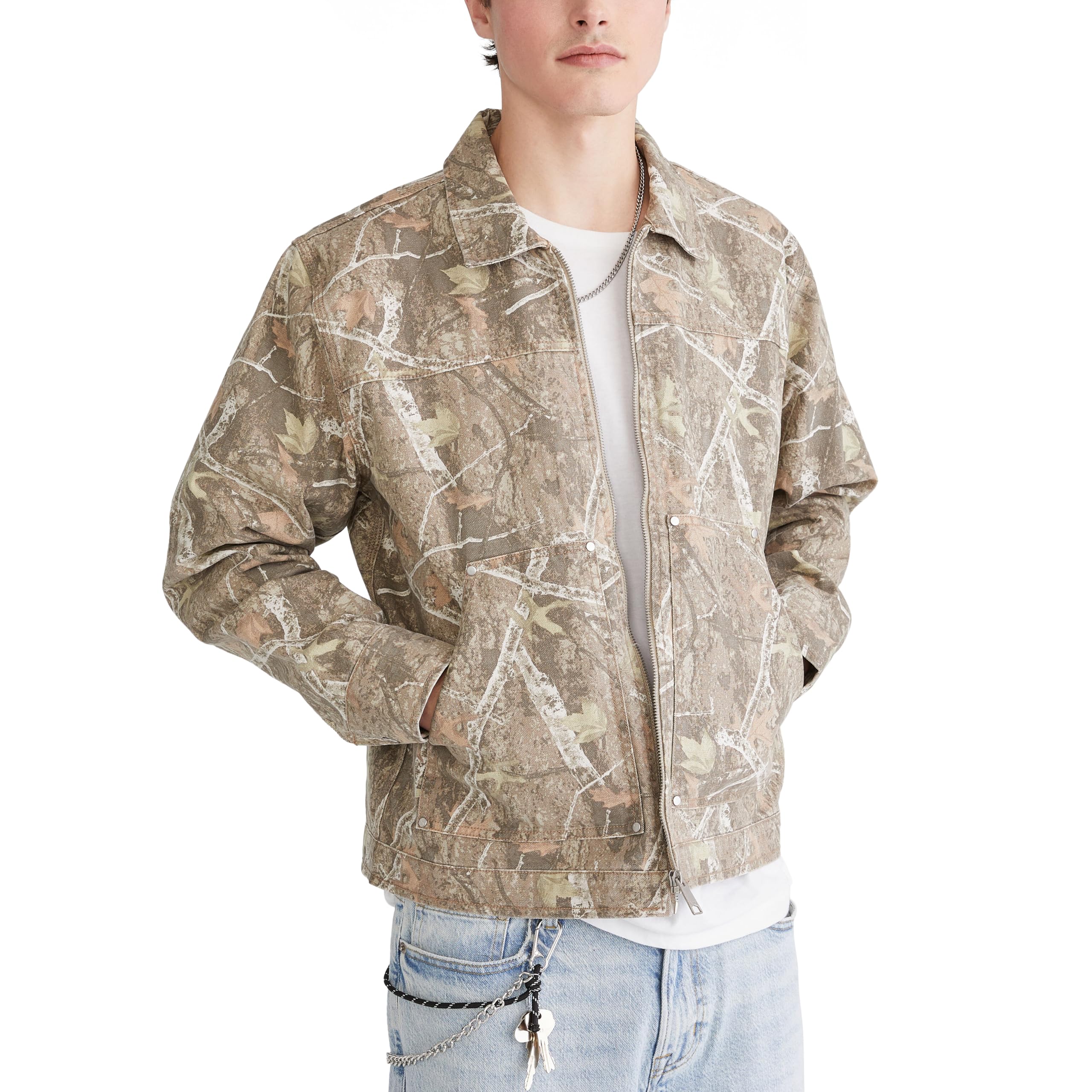 Camo MECHANIC JACKET, TIMBER WOLF, M