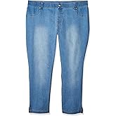 Ultra Soft Denim Jean Capri Leggings