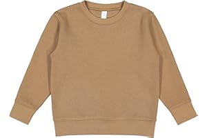 RABBIT SKINS Toddler Sweatshirt – Unisex Crewneck Pullover, Cozy Fleece, Long Sleeve, Soft & Warm, True to Size (Style 3317)