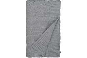 BURT'S BEES BABY Burts Bees Baby Infant Blanket, Cable Knit, Made with 100% Soft Breathable Organic Cotton, Nursing Blankets, Machine Wash Baby Newborn Essentials, Size 30 x 40 Inch