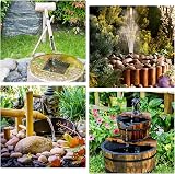 AISITIN Solar Fountain Kit 2-Piece with 6 Nozzles for Ponds Bird Baths view 2