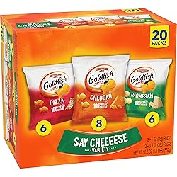 Goldfish Crackers Say Cheeeese Variety Pack with
