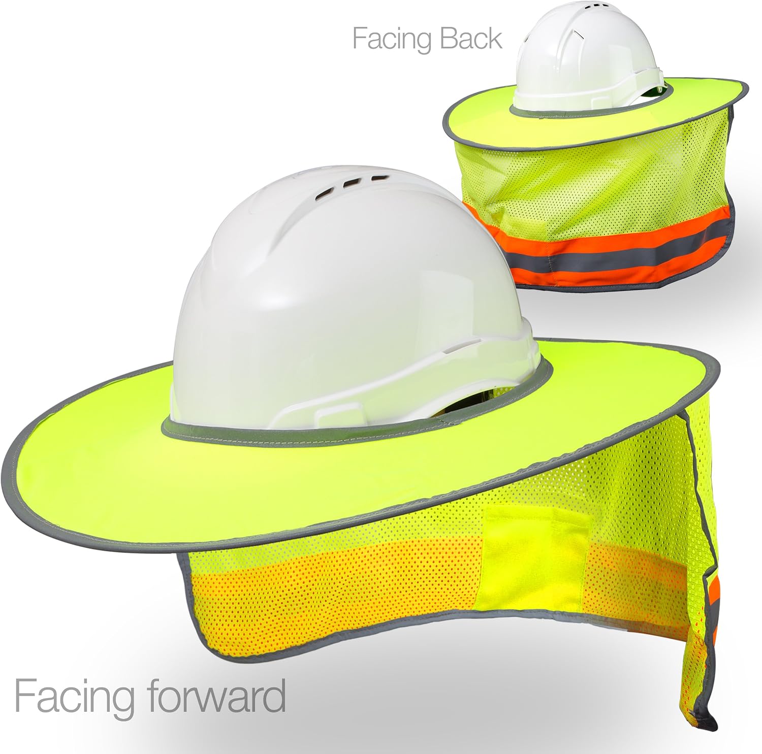 Hard Hat Sun Shade Devices Hard Hat Visor for Construction Site Outdoor