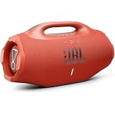 JBL Boombox 4 Portable Bluetooth Speaker, Waterproof, Deep Bass - Orange | Up To 34 Hours Playtime, IP68 Dustproof, AI Sound Boost For Louder Clearer Audio, Ideal For Beach, Pool, Boat And Outdoor Par