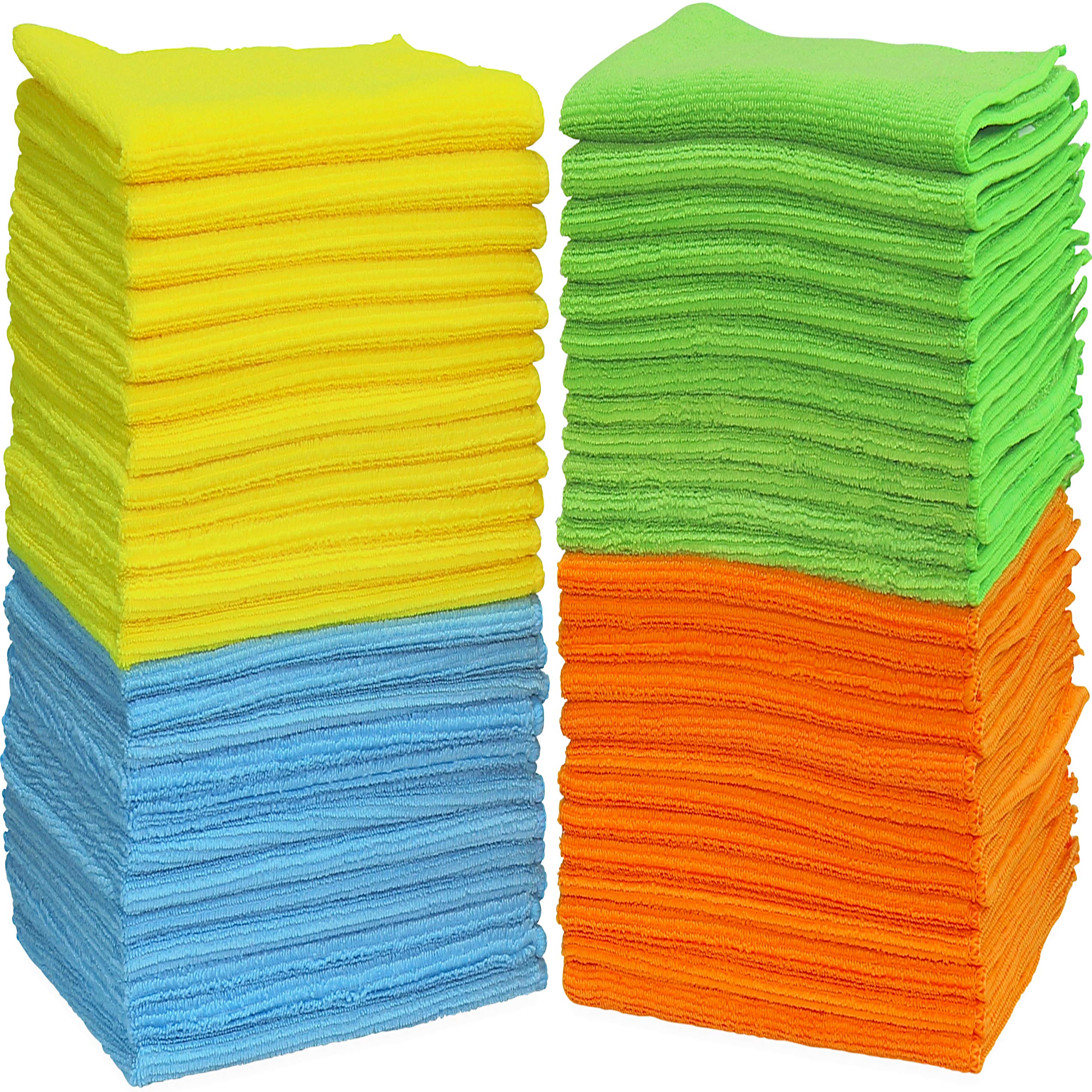 Photo 1 of ***All CLEANING CLOTHS are dirty. USED.*** Simple Houseware Microfiber Cleaning Cloth (12" x 16") - 50 Pack
