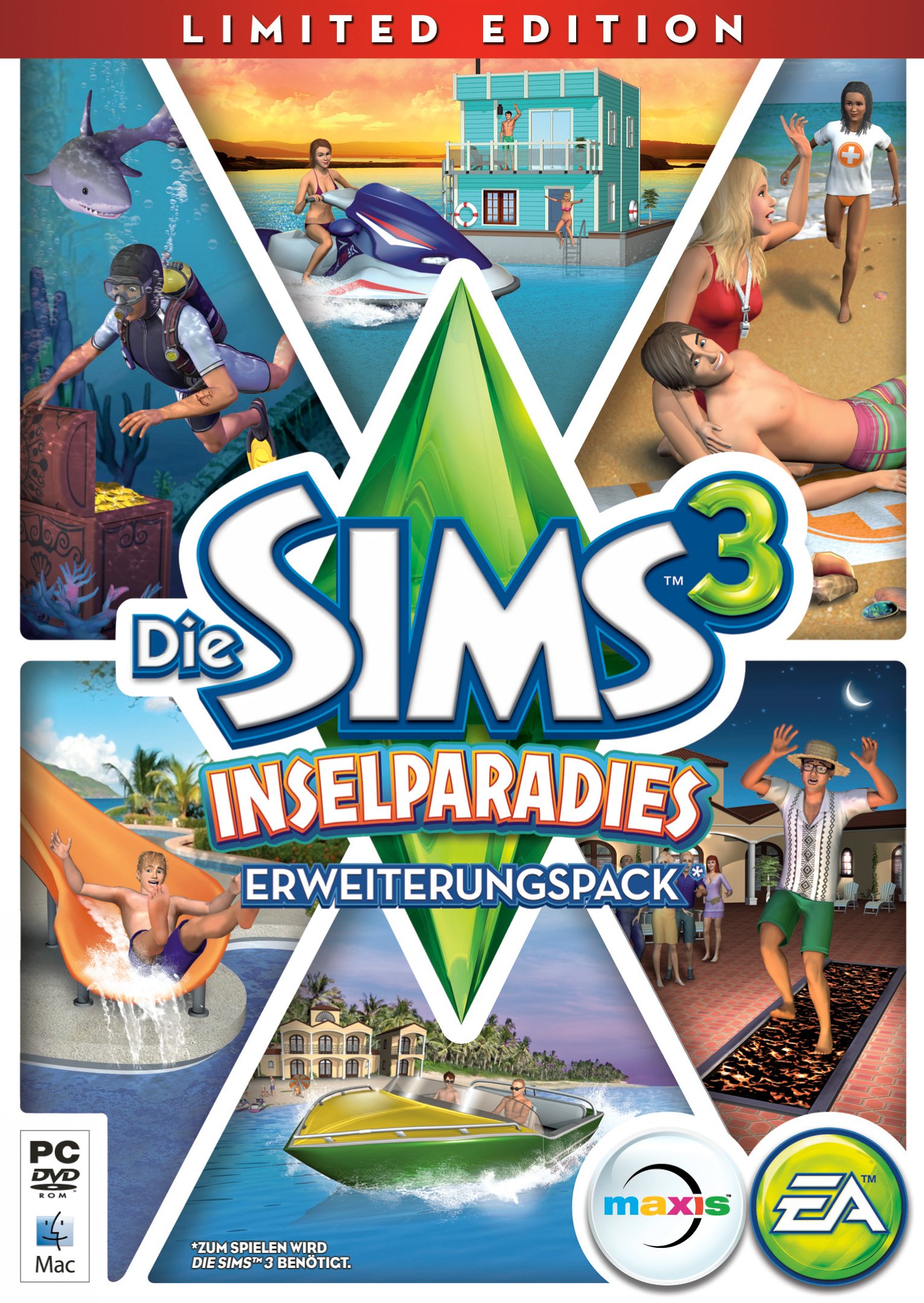 Electronic Arts Die Sims 3 : Inselparadies - Limited Edition [Import Allemand]