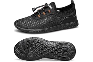 DOUSSPRT Water Shoes for Kids Boys Girls Quick Dry Beach Sports Swim Pool Aqua Shoes for Toddler/Little Kid/Big Kid