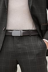 CHAOREN Mens Belt Leather Ratchet Belt