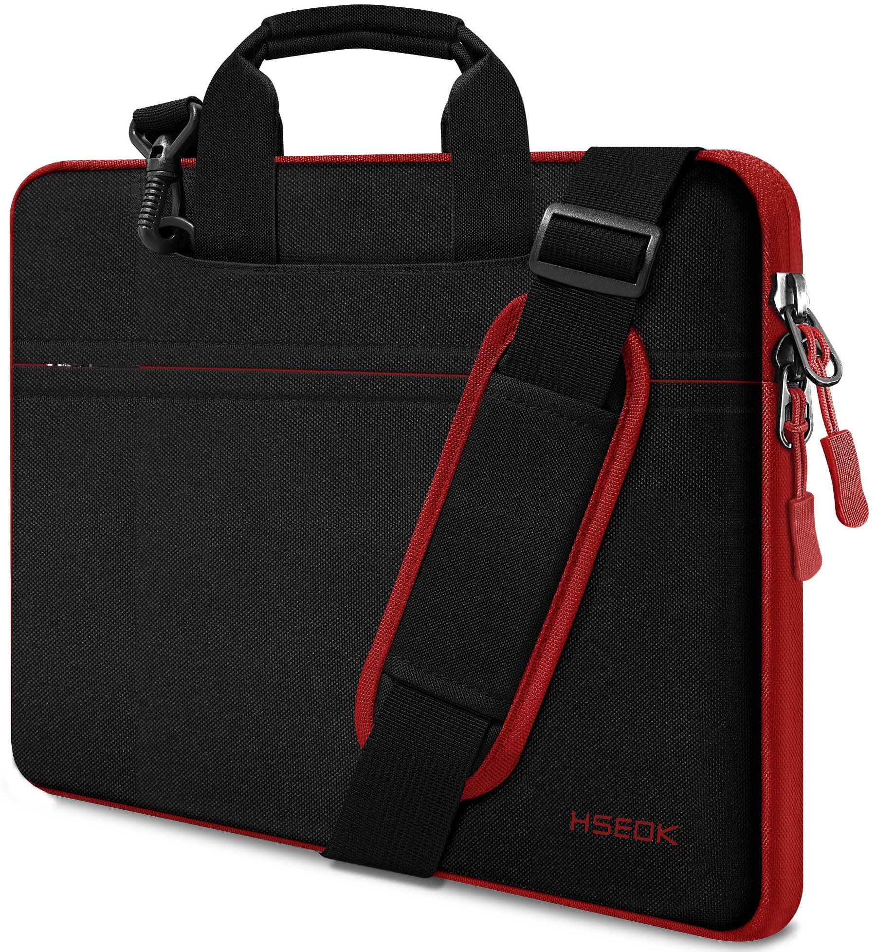 HSEOK Laptop Shoulder Bag 13 13.3 14 Inch Case Compatible with MacBook Pro/Neo 14" M5/M4/M3/M2/M1,Mac Air/pro/Neo 13" and Most 13 13.3 14 Notebooks,Spill-Resistant Briefcase,B02k02 — image 1