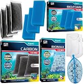 Gokul Brands AquaClear 50 HOB Maintenance &amp; Replacement Filter Media Kit, Including Gokul Brands Mesh Bags(AquaClear Activated Carbon, BioMax Media, Filter Foam Insert)
