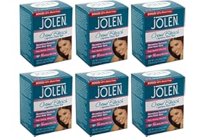 Jolen Creme Bleach Sensitive Formula Plus Aloe Vera 1oz.(pack of 6)