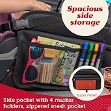 Lusso Gear Kids Travel Tray Car Seat Blue Portable Desk for Travel view 9