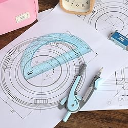 Mr. Pen- Compass and Protractor Set, Math Compass