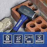 Faithfull FAIFG212 Club Hammer 2.5lb 1.1kg Fibreglass Handle Demolition view 5