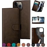 DuckSky for iPhone 13 Pro Max 6.7" Genuine Leather