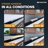 DIY Doctor Waterproof Tape 50mm x 5m Butyl Roof Sealant Tape Aluminium Foil view 5