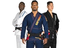 Sanabul Core Competition BJJ Gi for Men & Women Preshrunk Fabric IBJJF Approved Brazilian Jiu Jitsu Training & Competition Gi