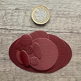 aZengear Self-Adhesive Repair Patches 11 Pcs Waterproof Nylon-Polyester Burgundy view 6