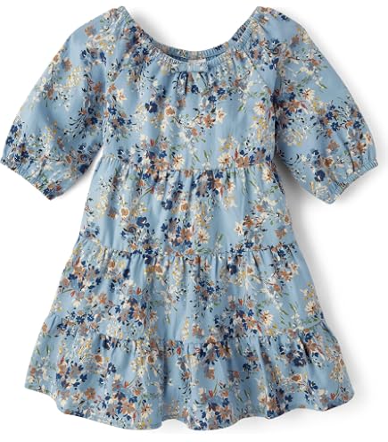 GAP Baby-Girls Novelty Smocked Woven Dress, Sp Easter Floral, 6-12 Months: Clothing, Shoes & Jewelry